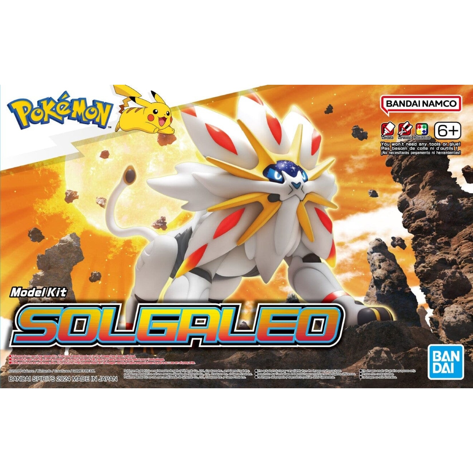 Bandai #39 "Pokemon" Solgaleo Model Kit