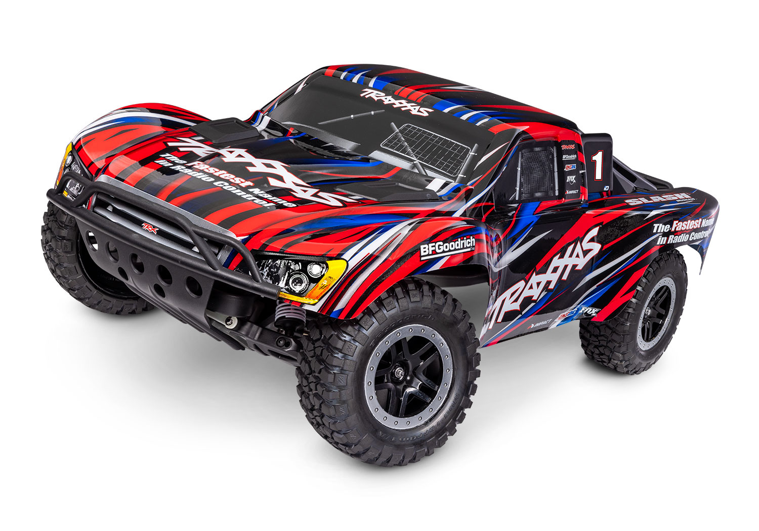 traxxas shlash 着払いに戻しました。 traxxas-583344red-slash-2wd-bl