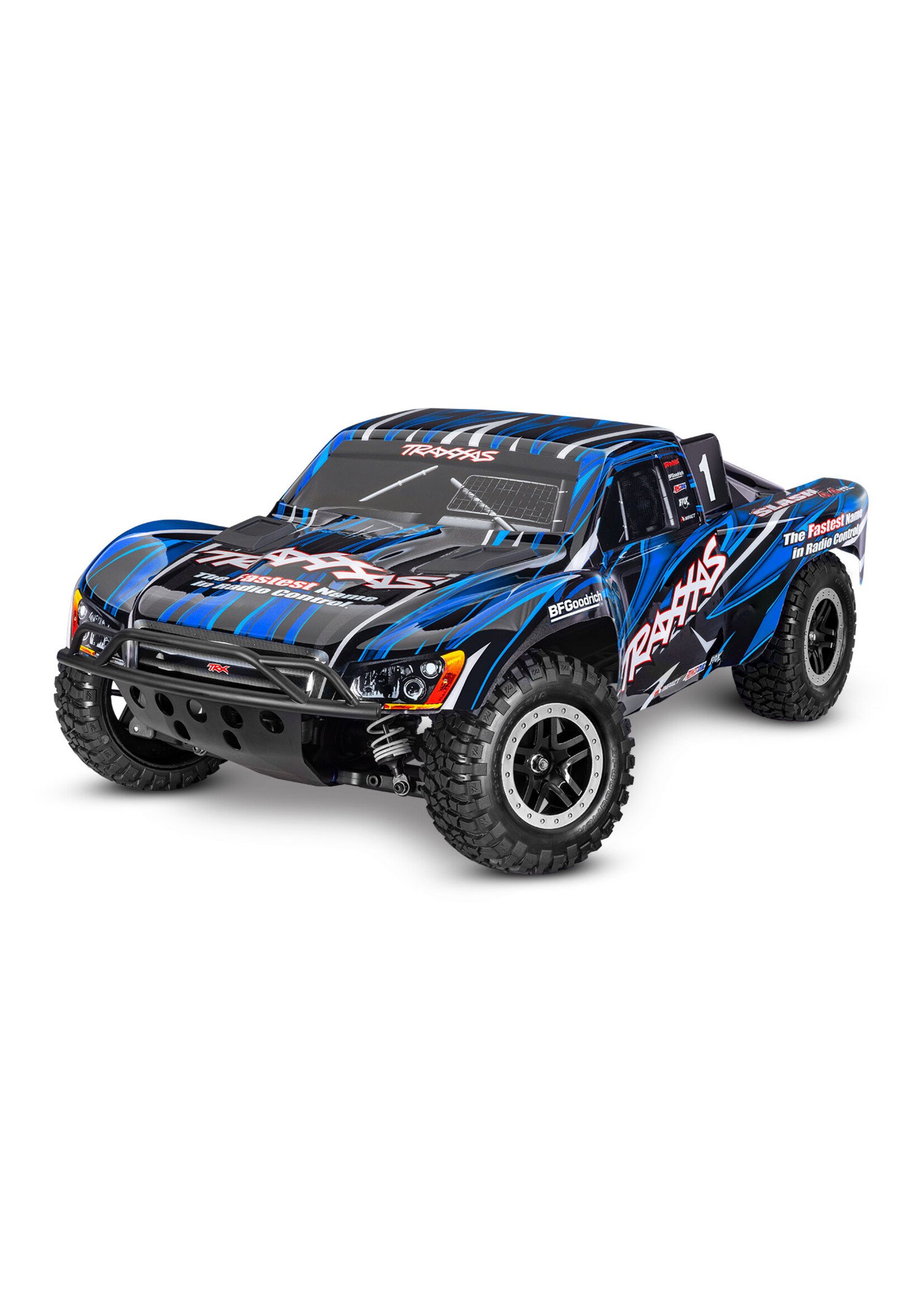 Traxxas 683864BLUE Slash 4X4 VXL HD Short Course Truck Blue