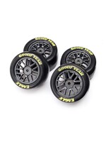 Losi LOS-1914 - Goodyear Eagle Mounted Tires, Medium (4)