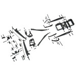 Pro-Line 638500 - Twin I-Beam 2WD Pre-Runner Suspension Conversion Kit SCX10 I & II