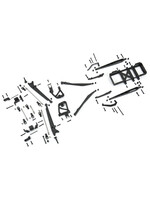 Pro-Line 638500 - Twin I-Beam 2WD Pre-Runner Suspension Conversion Kit SCX10 I & II