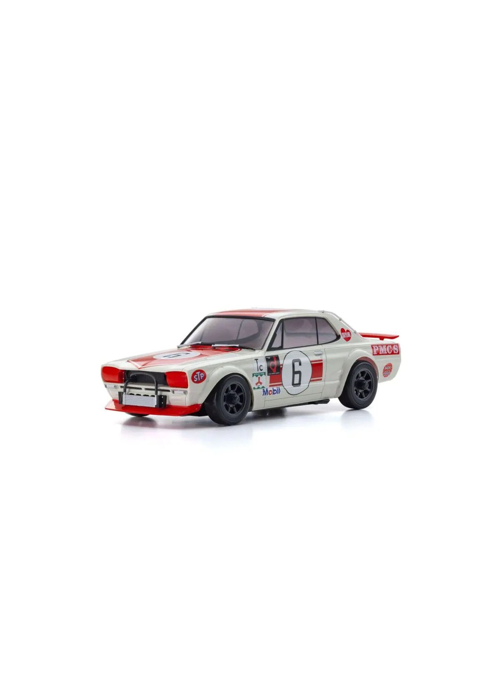 Kyosho MZP472R - MA-020 Nissan Skyline 2000GT-R 1972 No. 6 - Red
