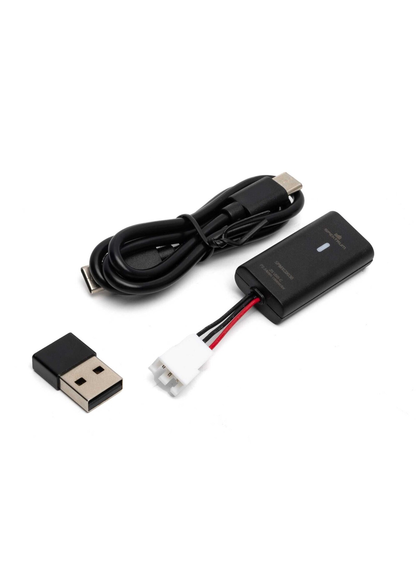 Spektrum SPMXC0030 - 2S PH2.54 JST-XH 3-Pin USB-C 500mAh Charger