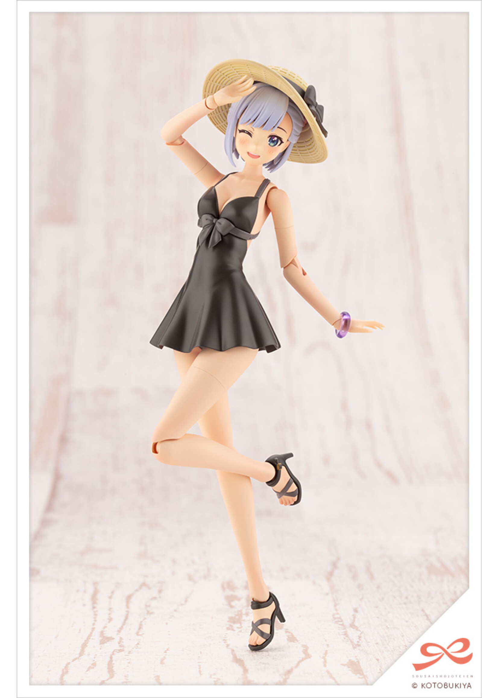 Kotobukiya JK033 - Sousaishojoteien: Koyomi Takanashi [Swim Style] Dreaming Style Black Swan