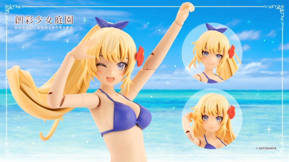 JK021 - 1/10 Sousai Shojo Teien Ritsuka Saeki [Swim Style] - Hub Hobby