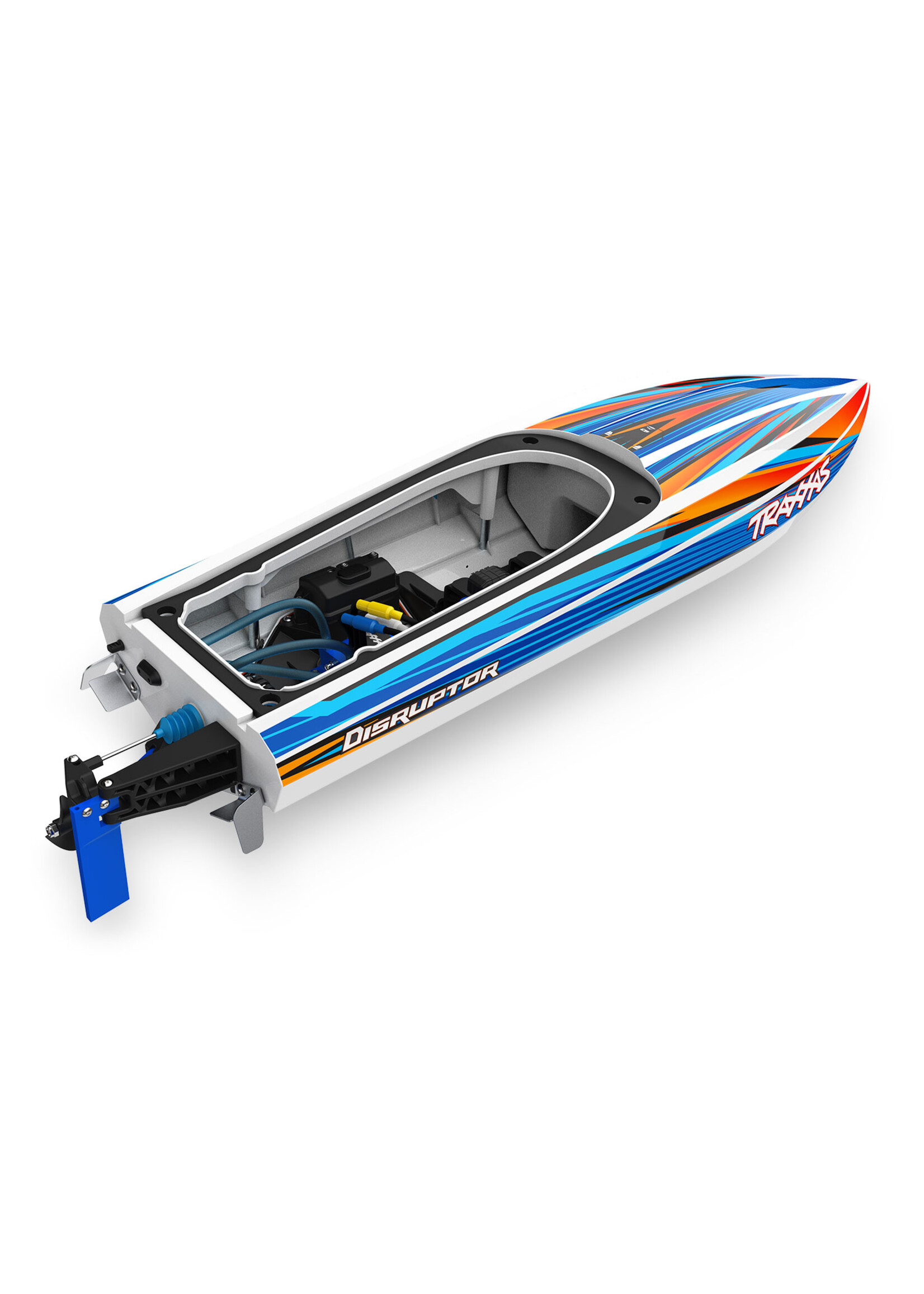 Traxxas 1060644ORNG - Disruptor 4S Race Boat - Orange