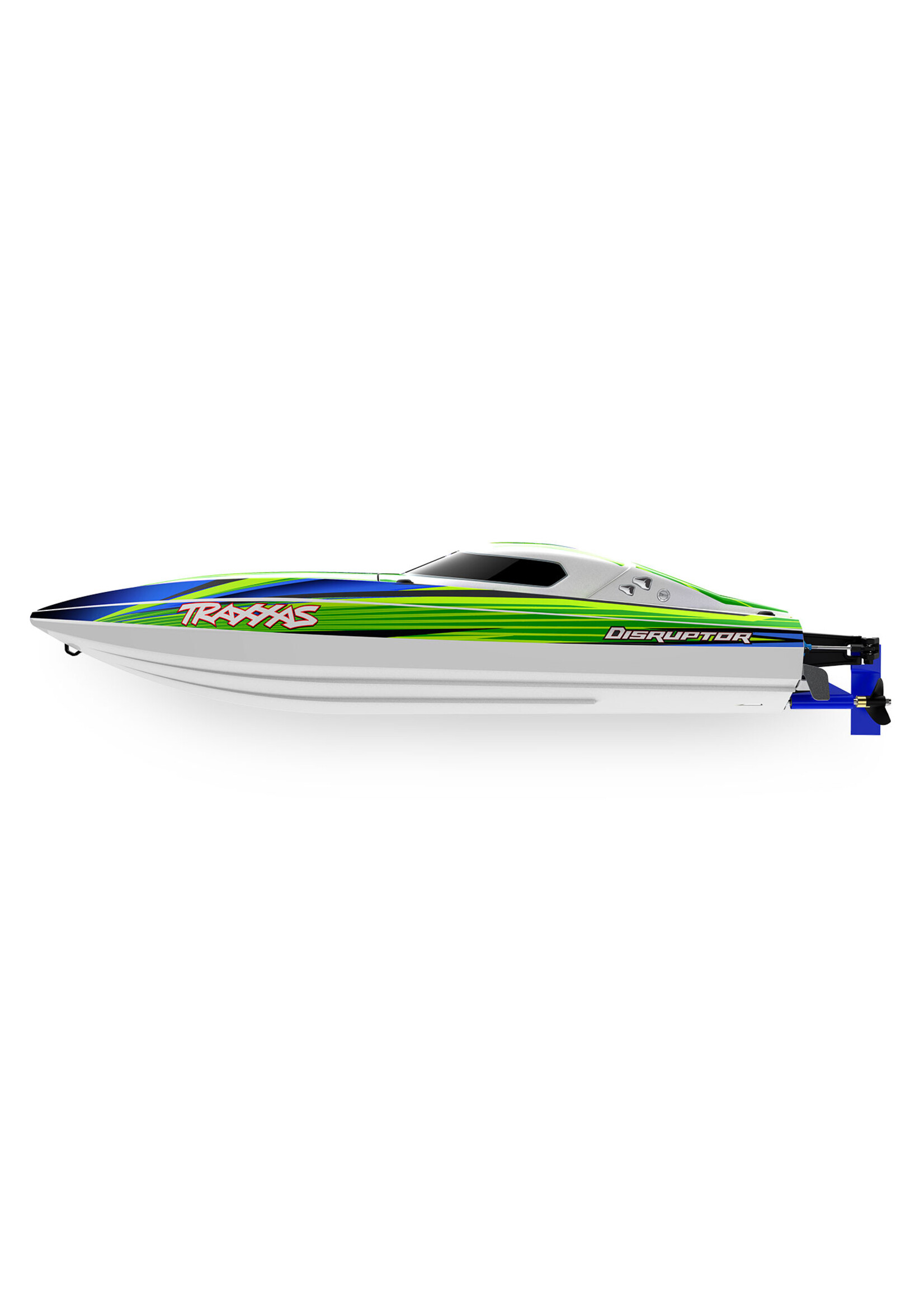 Traxxas 1060644GRN - Disruptor 4S Race Boat - Green
