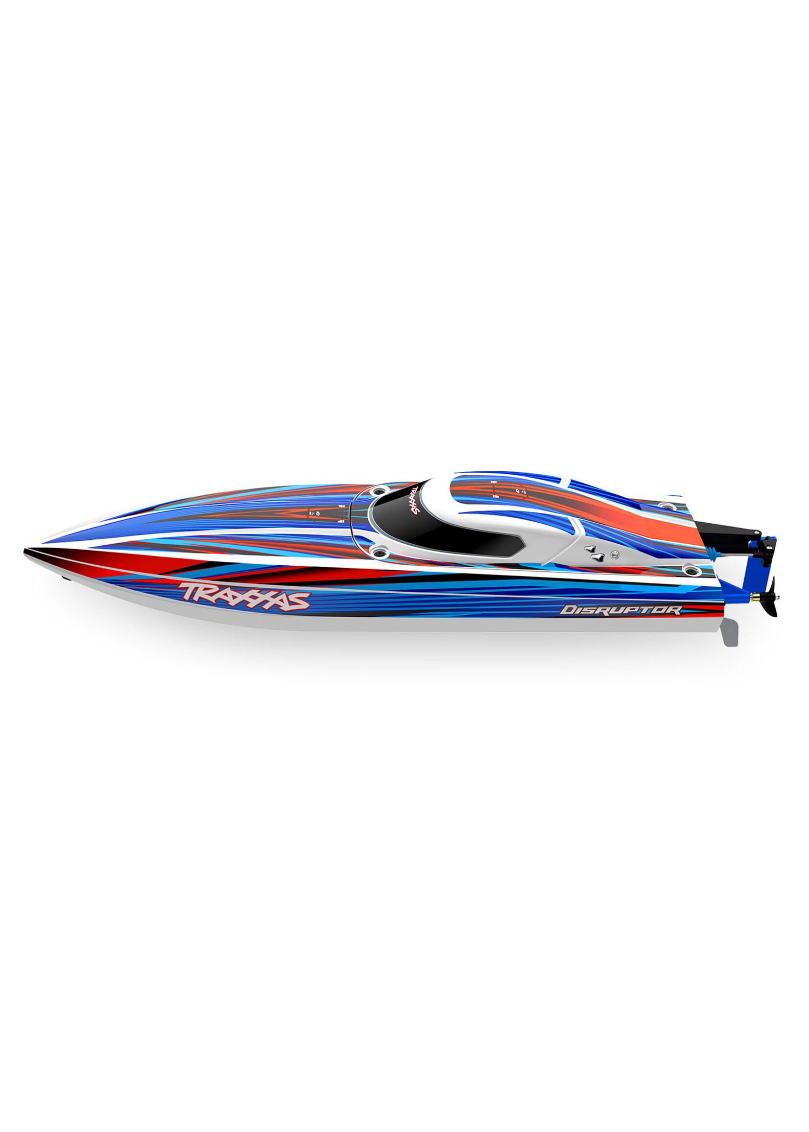 Traxxas 1060644BLUE - Disruptor 4S Race Boat - Blue