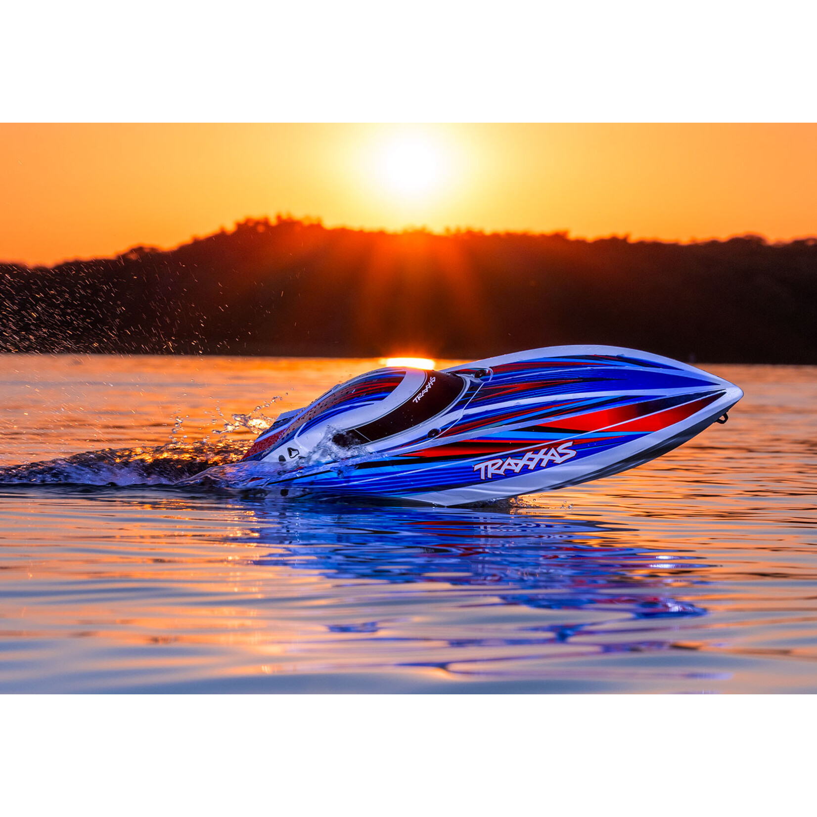 Traxxas 1060644BLUE - Disruptor 4S Race Boat - Blue