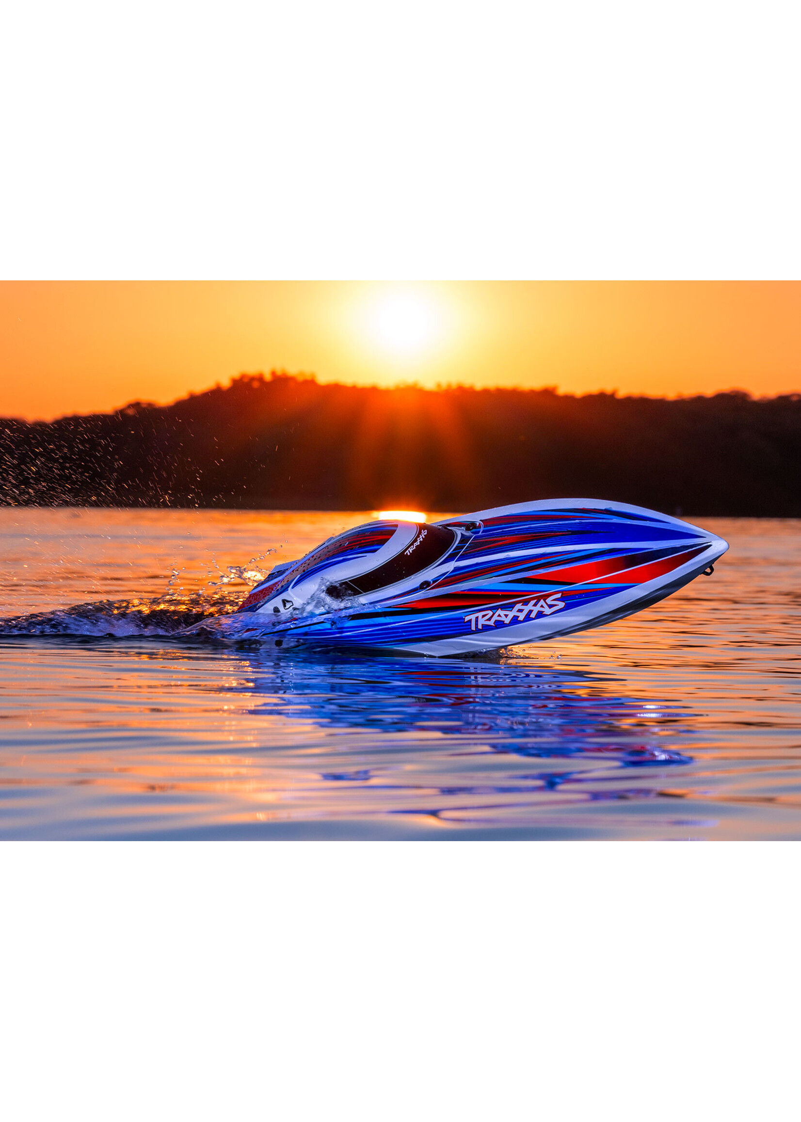 Traxxas 1060644BLUE - Disruptor 4S Race Boat - Blue