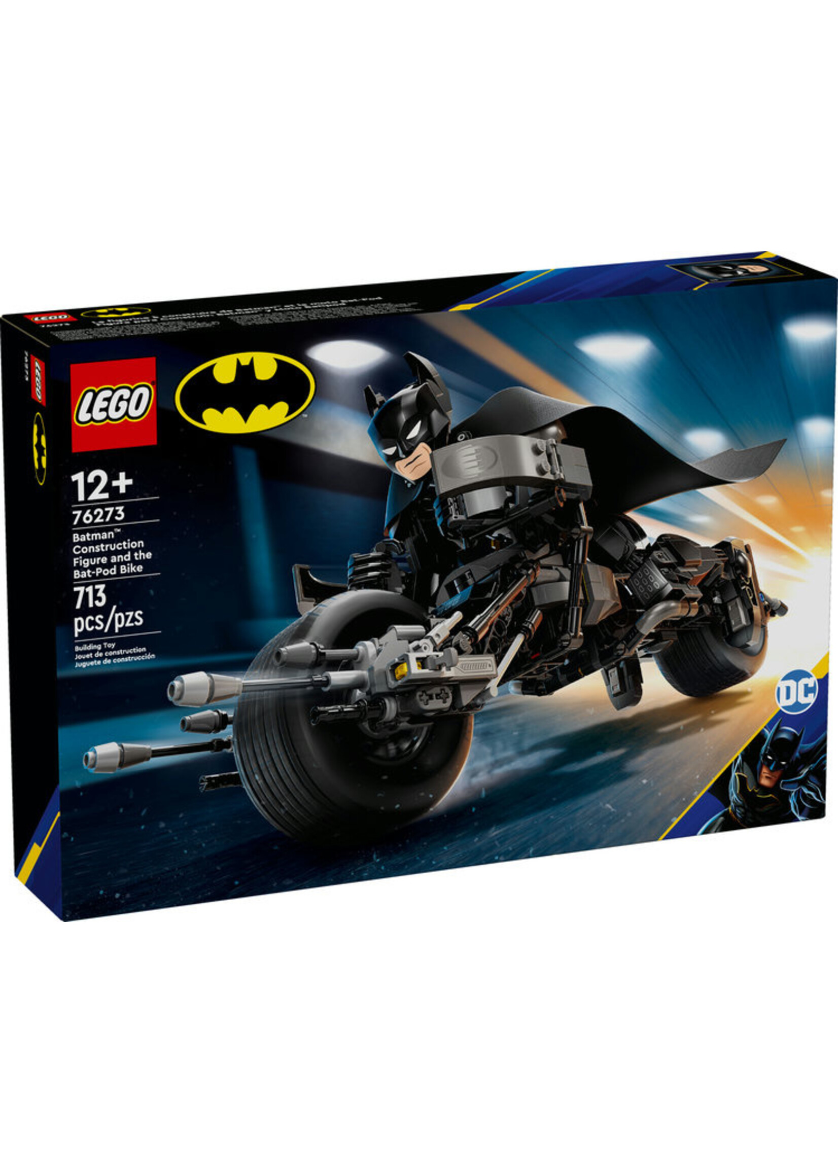 LEGO 76273 - Batman Construction Figure and Bat-Pod Bike