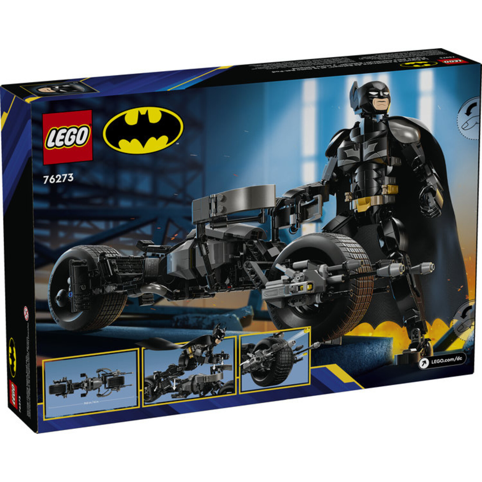 LEGO® Batman 76273 - Batman Construction Figure and Bat-Pod Bike