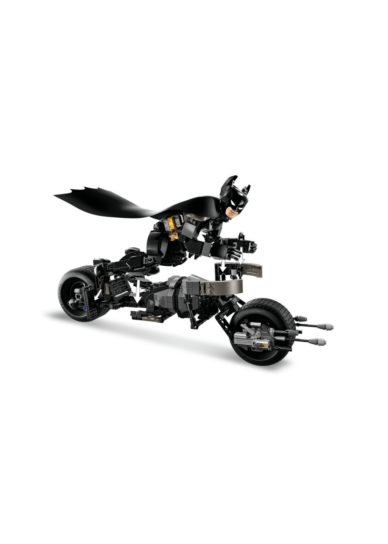 LEGO 76273 - Batman Construction Figure and Bat-Pod Bike