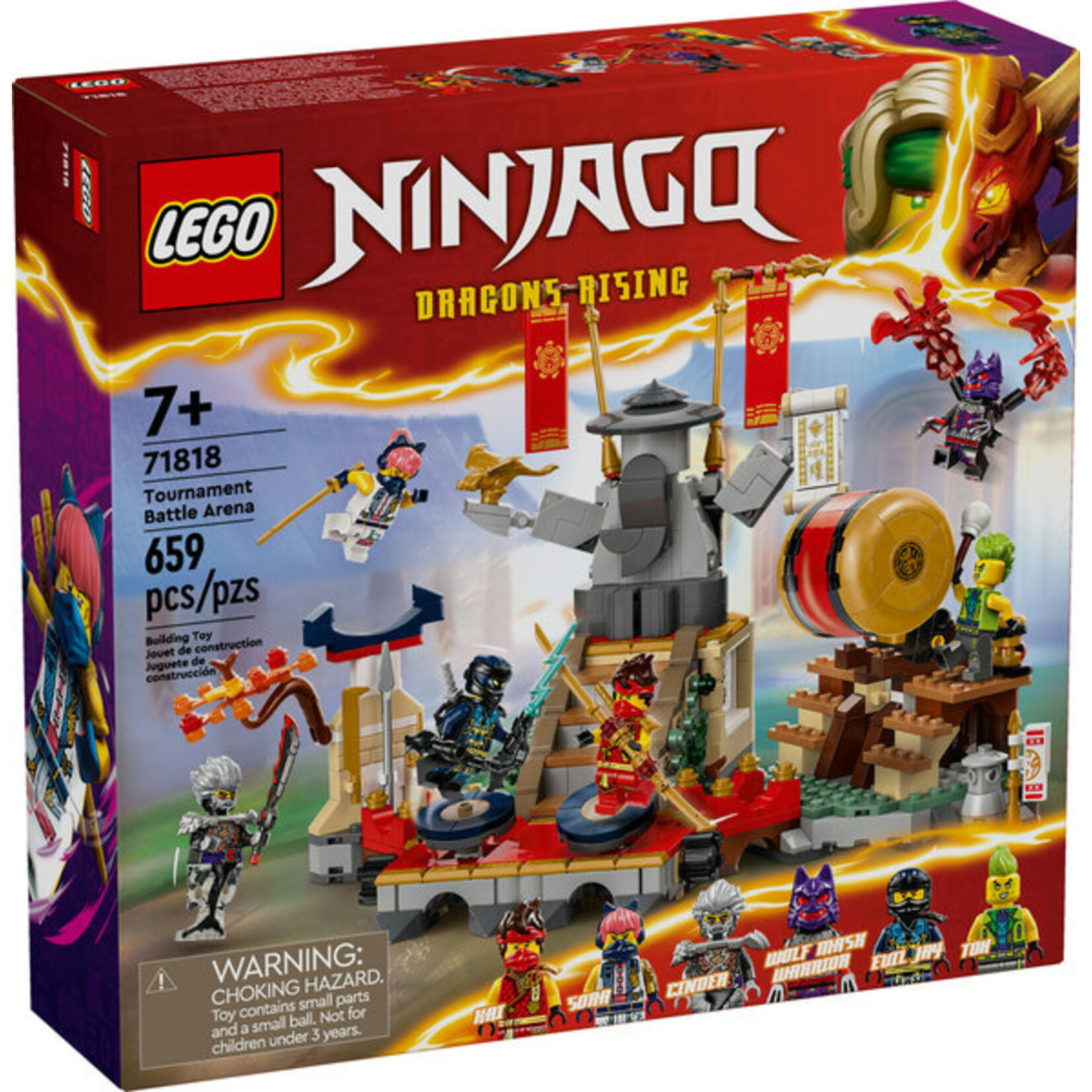 LEGO® NINJAGO® 71818 - Tournament Battle Arena