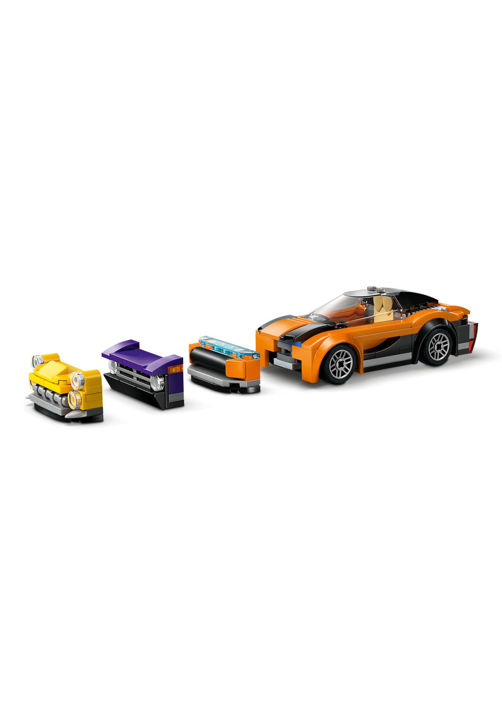 LEGO 60408 - Car Transporter Truck With Sports Cars