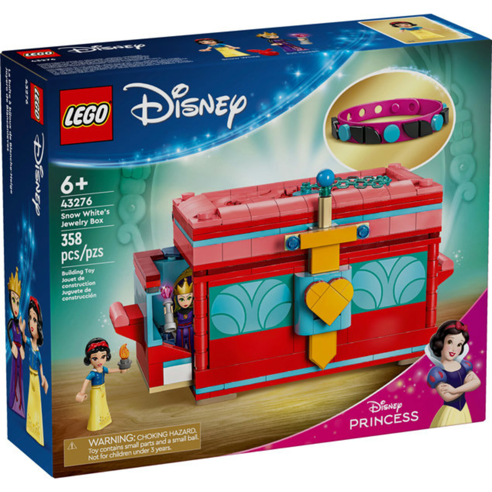 LEGO® Disney 43276 - Snow White's Jewelry Box