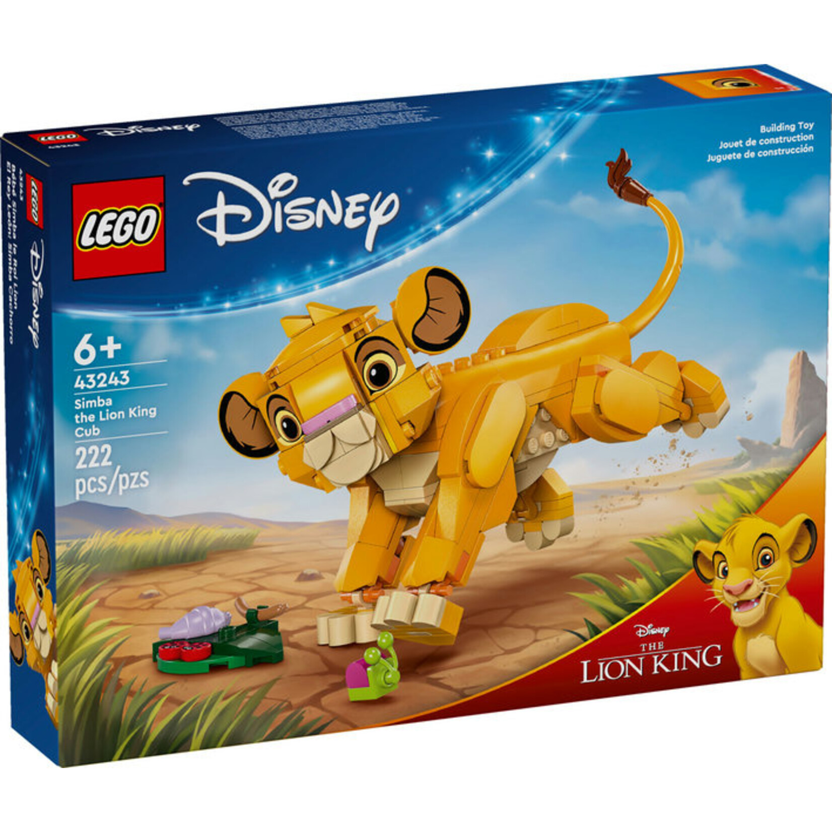 LEGO® Disney 43243 - Simba The Lion King Cub