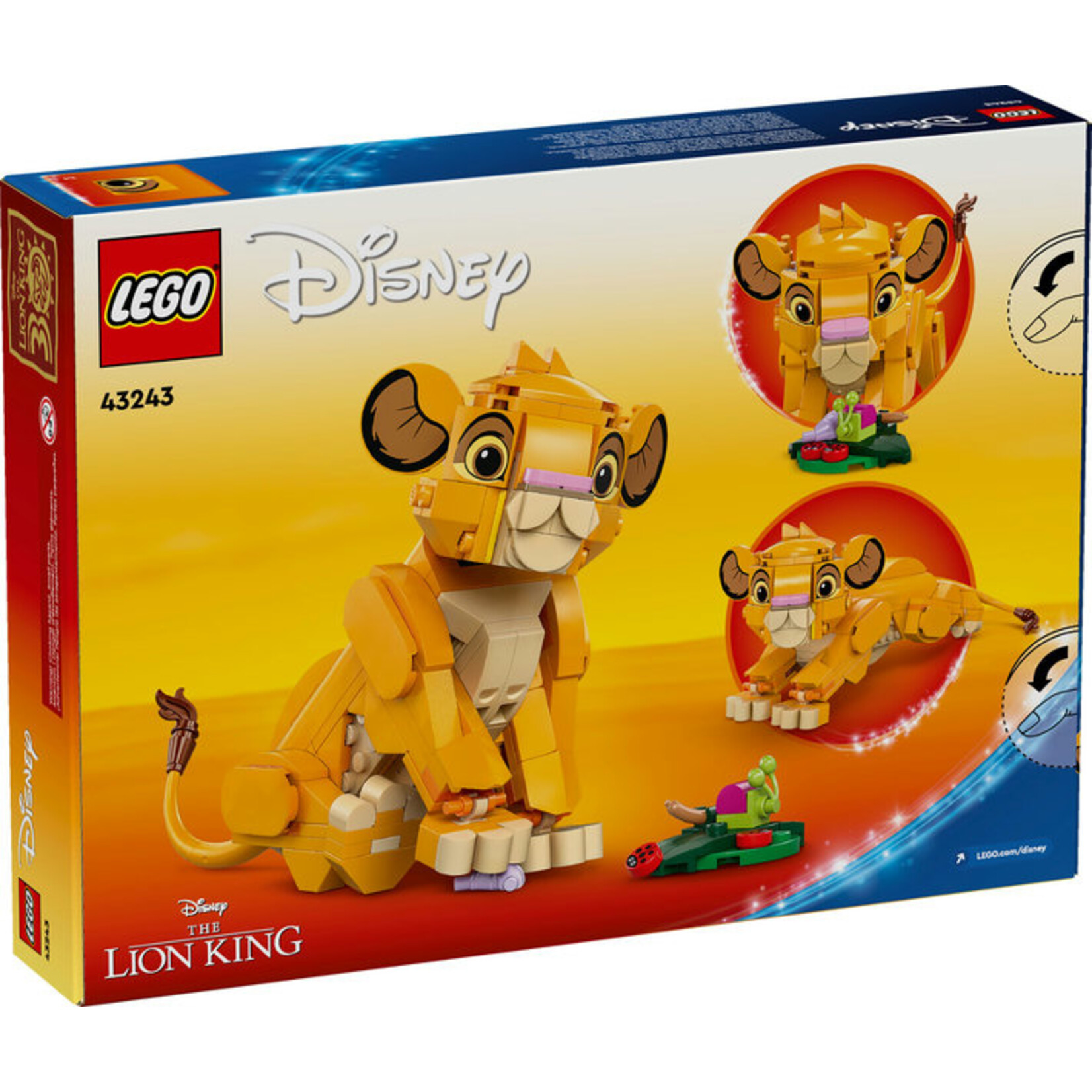 LEGO® Disney 43243 - Simba The Lion King Cub