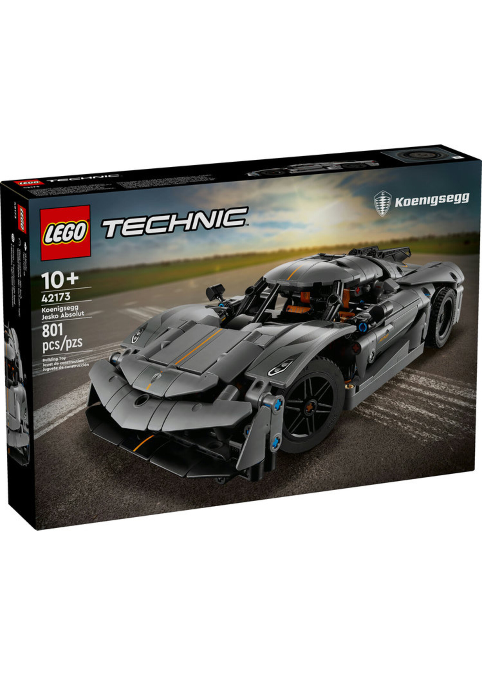 LEGO 42173 - Koenigsegg Jeske Absolut Gray Hypercar