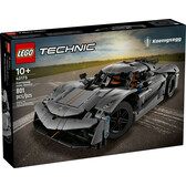 LEGO Technic™ 42173 - Koenigsegg Jeske Absolut Gray Hypercar - Hub