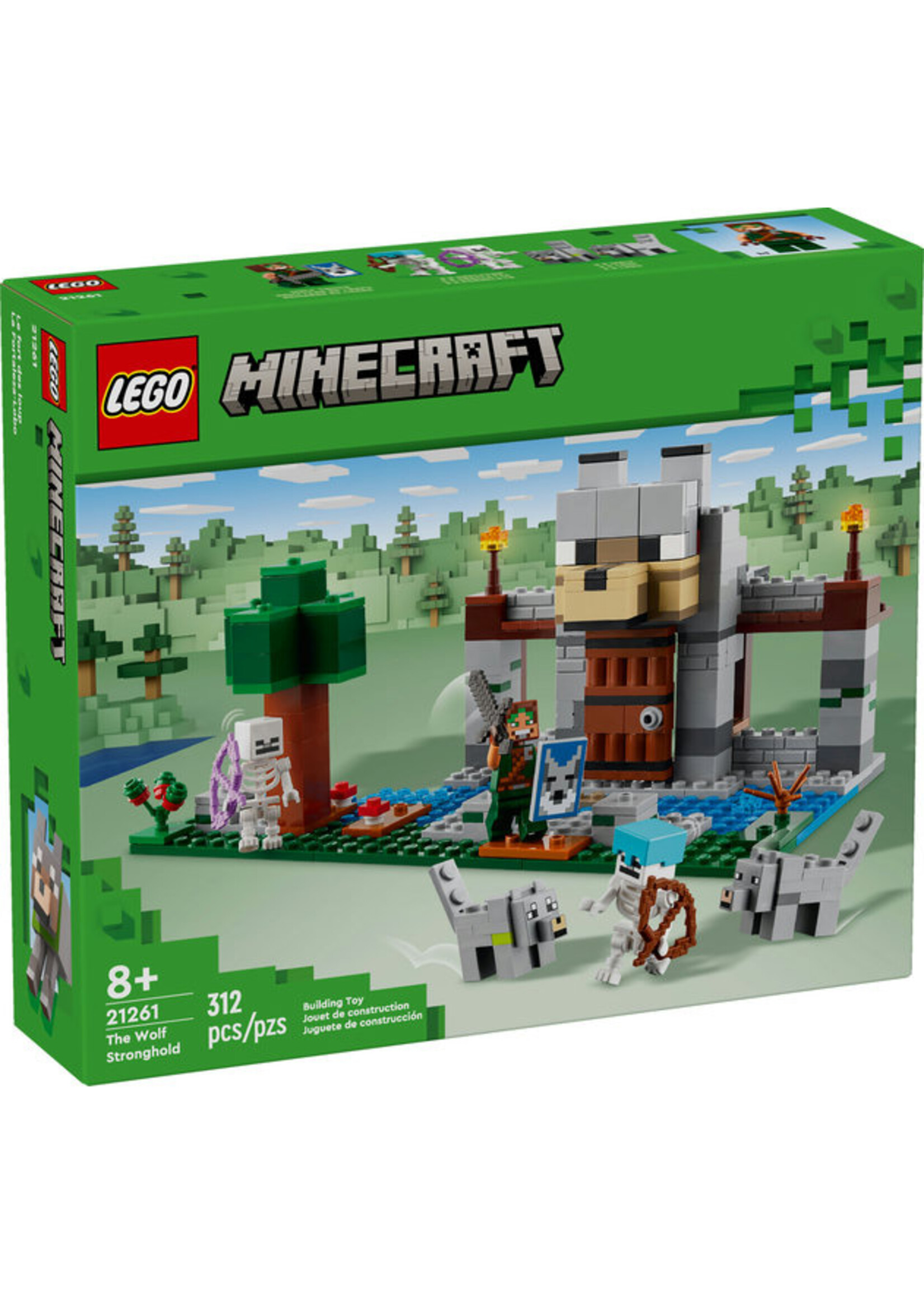 LEGO 21261 - The Wolf Stronghold