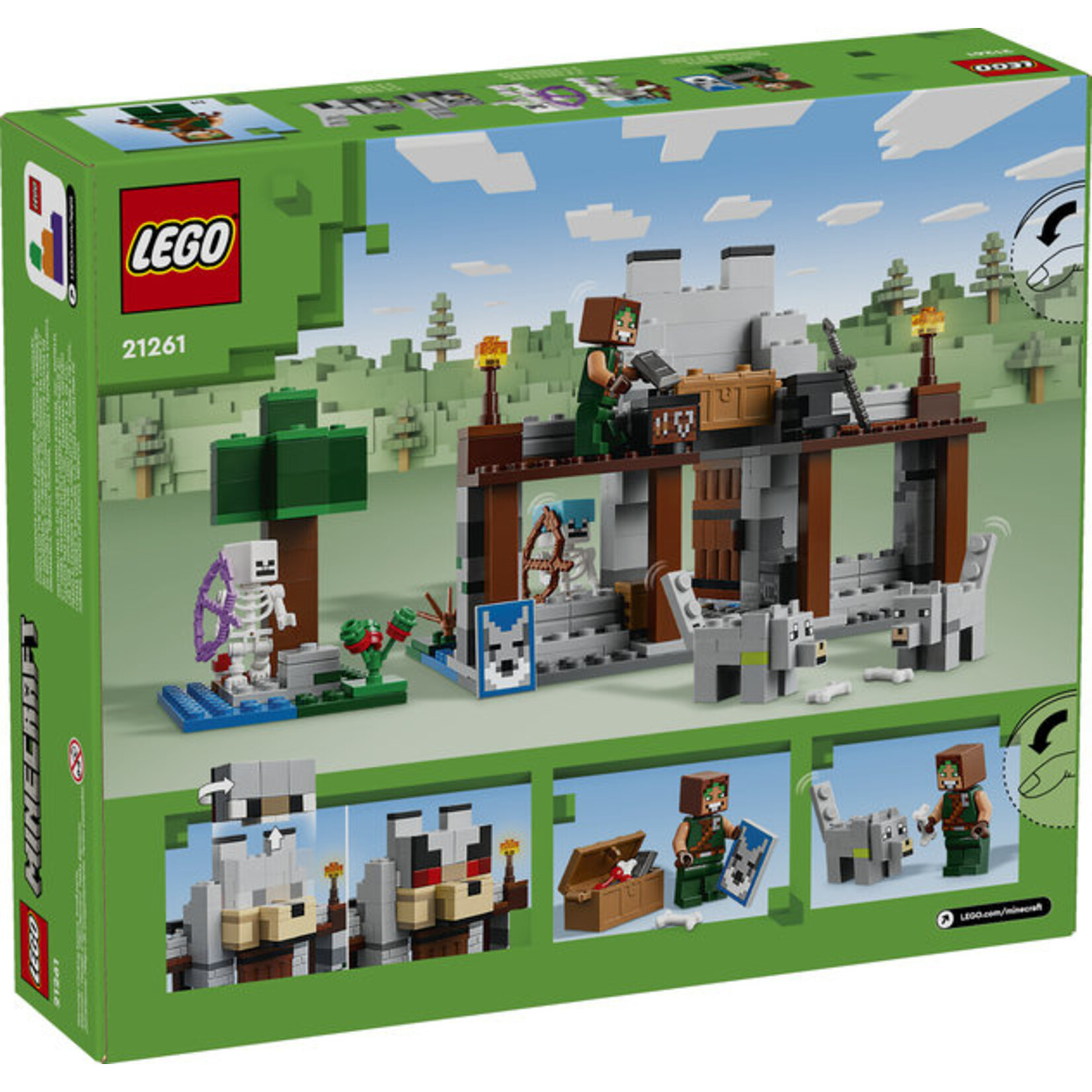 LEGO® Minecraft 21261 - The Wolf Stronghold