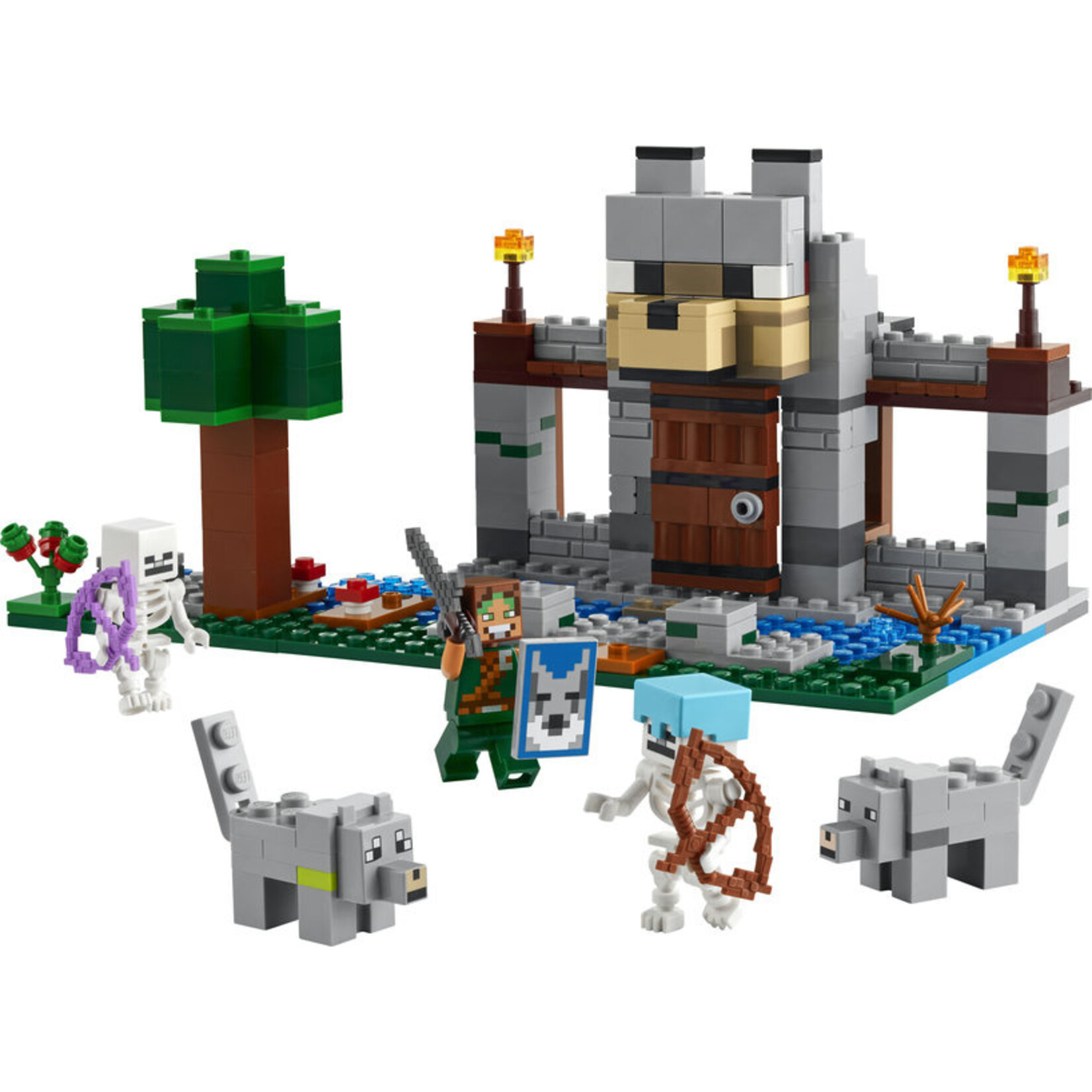 LEGO® Minecraft 21261 - The Wolf Stronghold