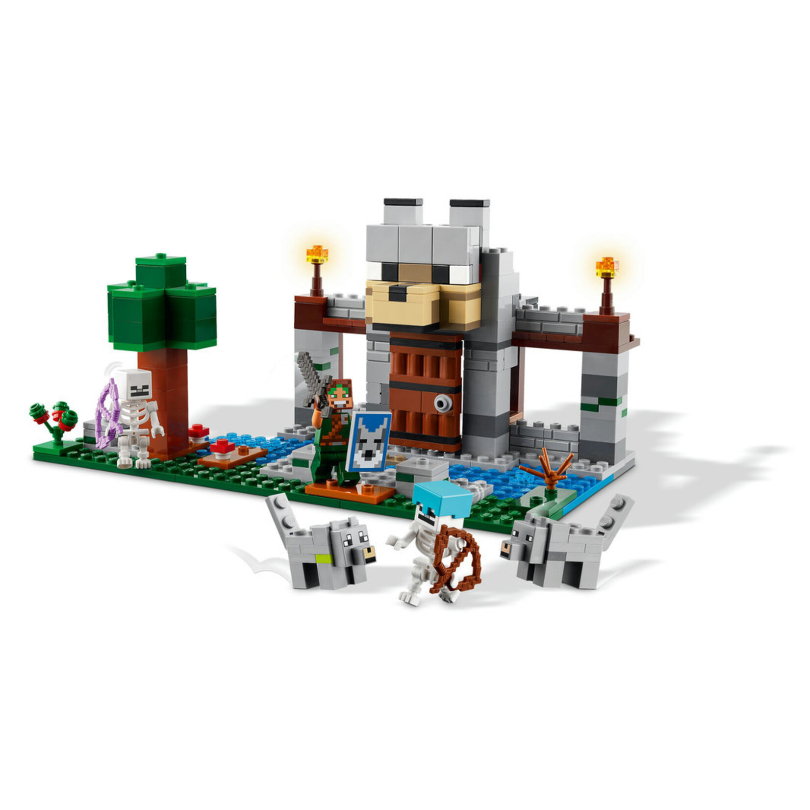 LEGO® Minecraft 21261 - The Wolf Stronghold
