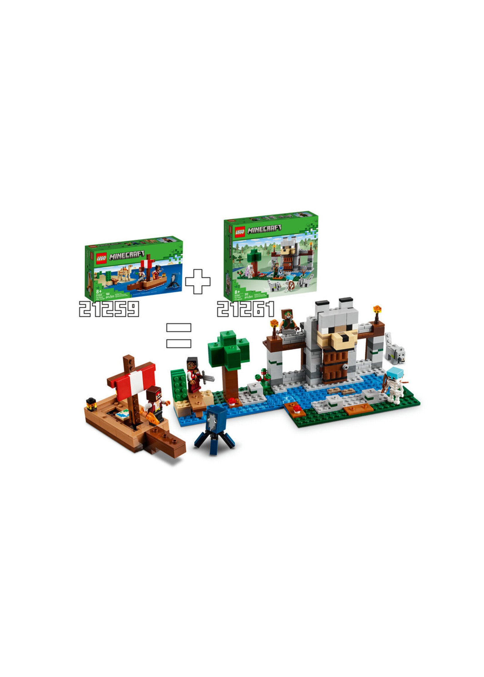 LEGO 21261 - The Wolf Stronghold