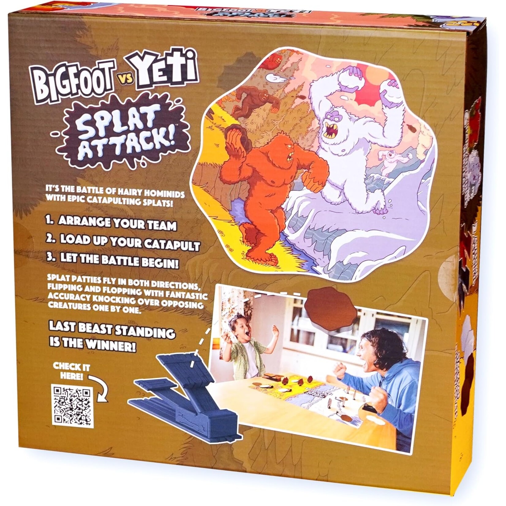 Good Game Company - Big Foot vs Yeti - Splat Attack!