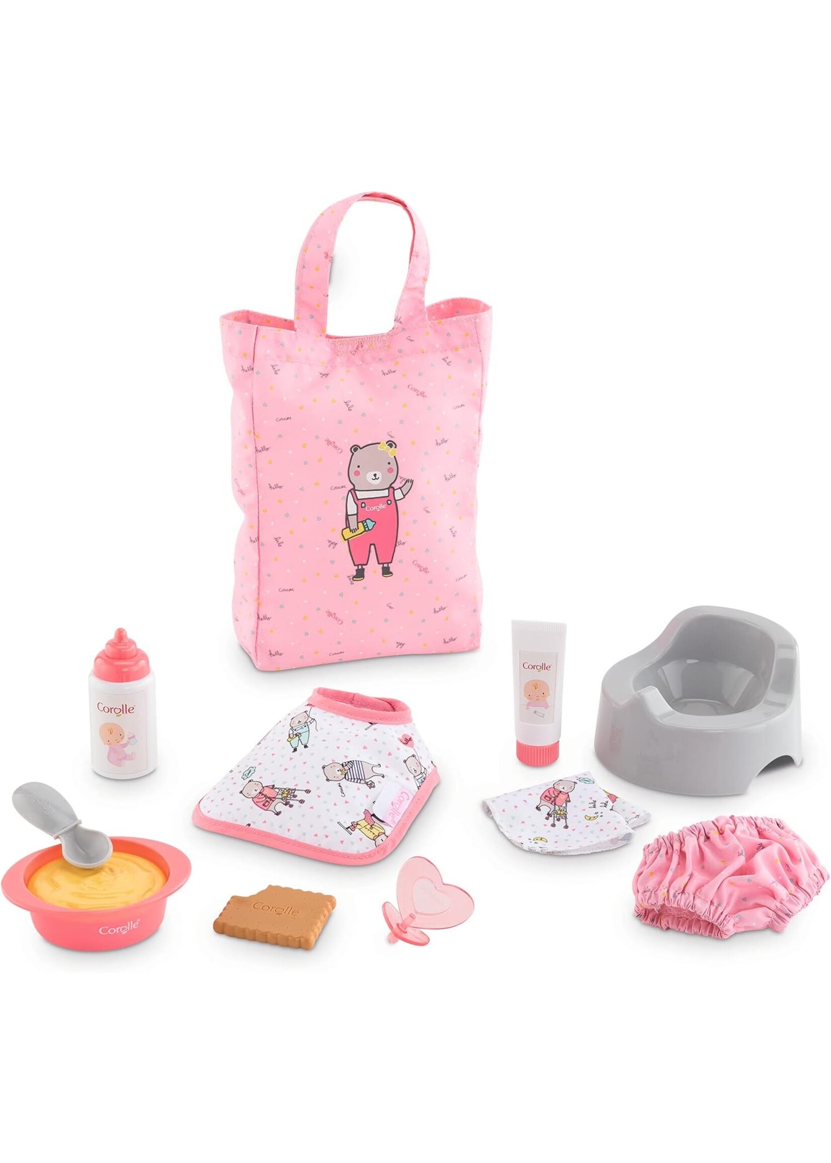 Corolle Large Accessories Set - Pink