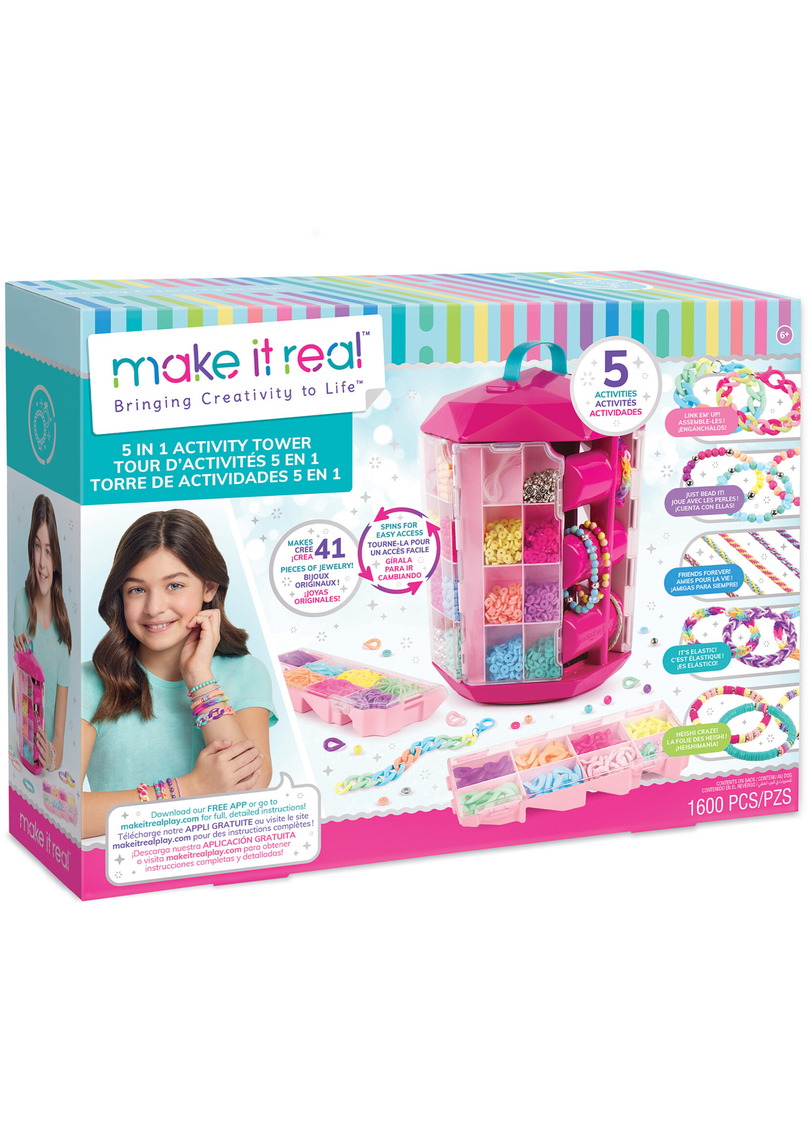 Make It Real 5 in 1 Activity Tower