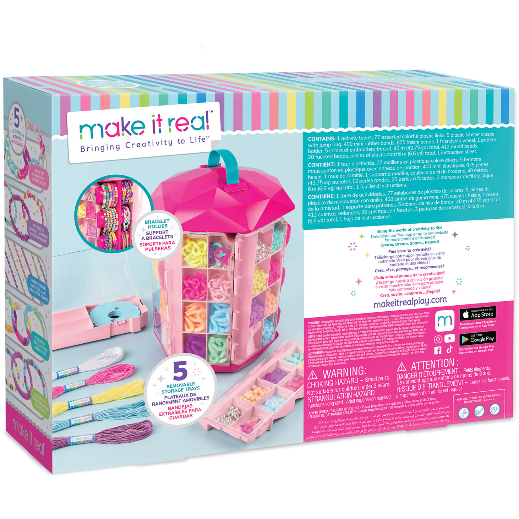 Make It Real 5 in 1 Activity Tower