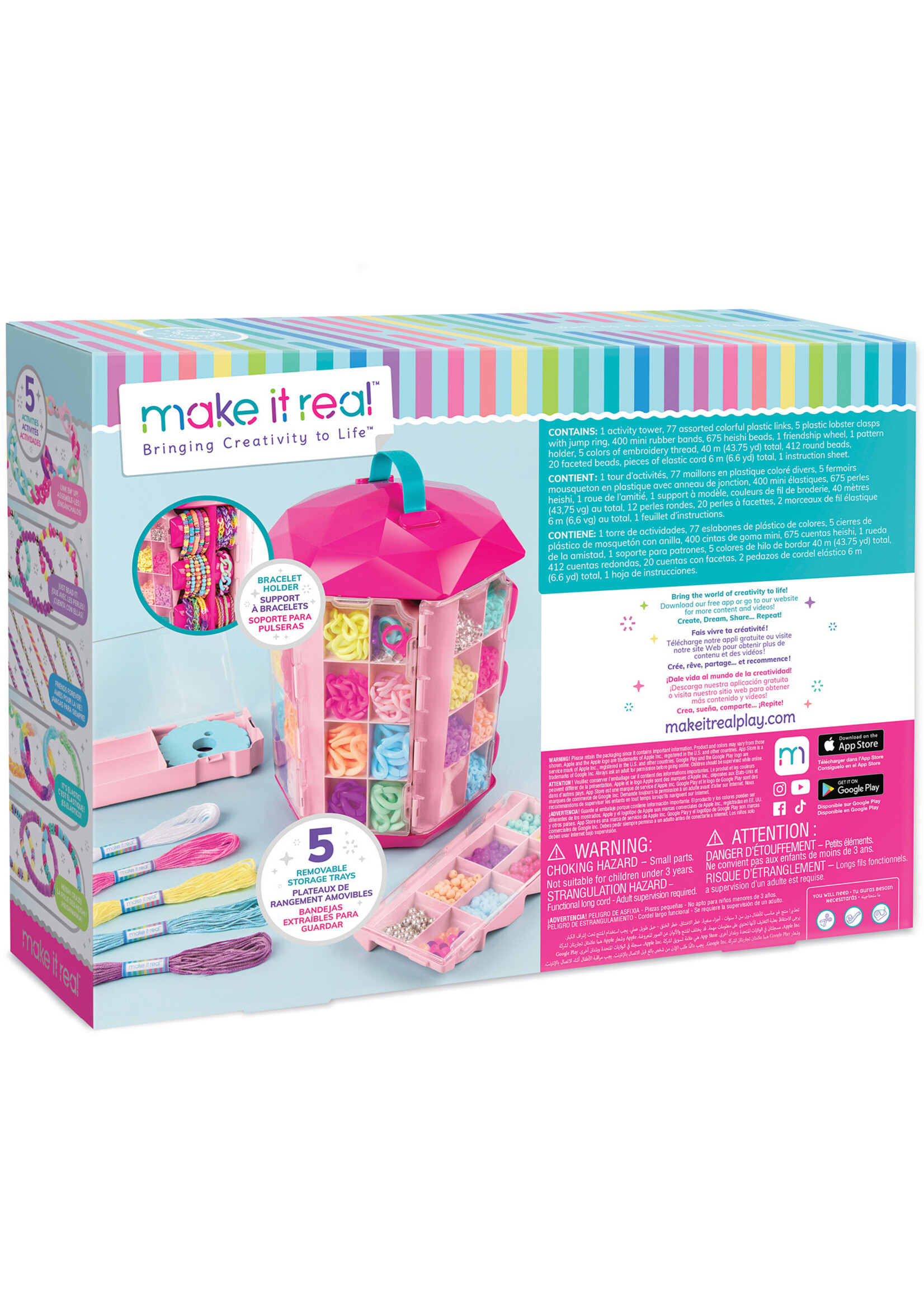 Make It Real 5 in 1 Activity Tower