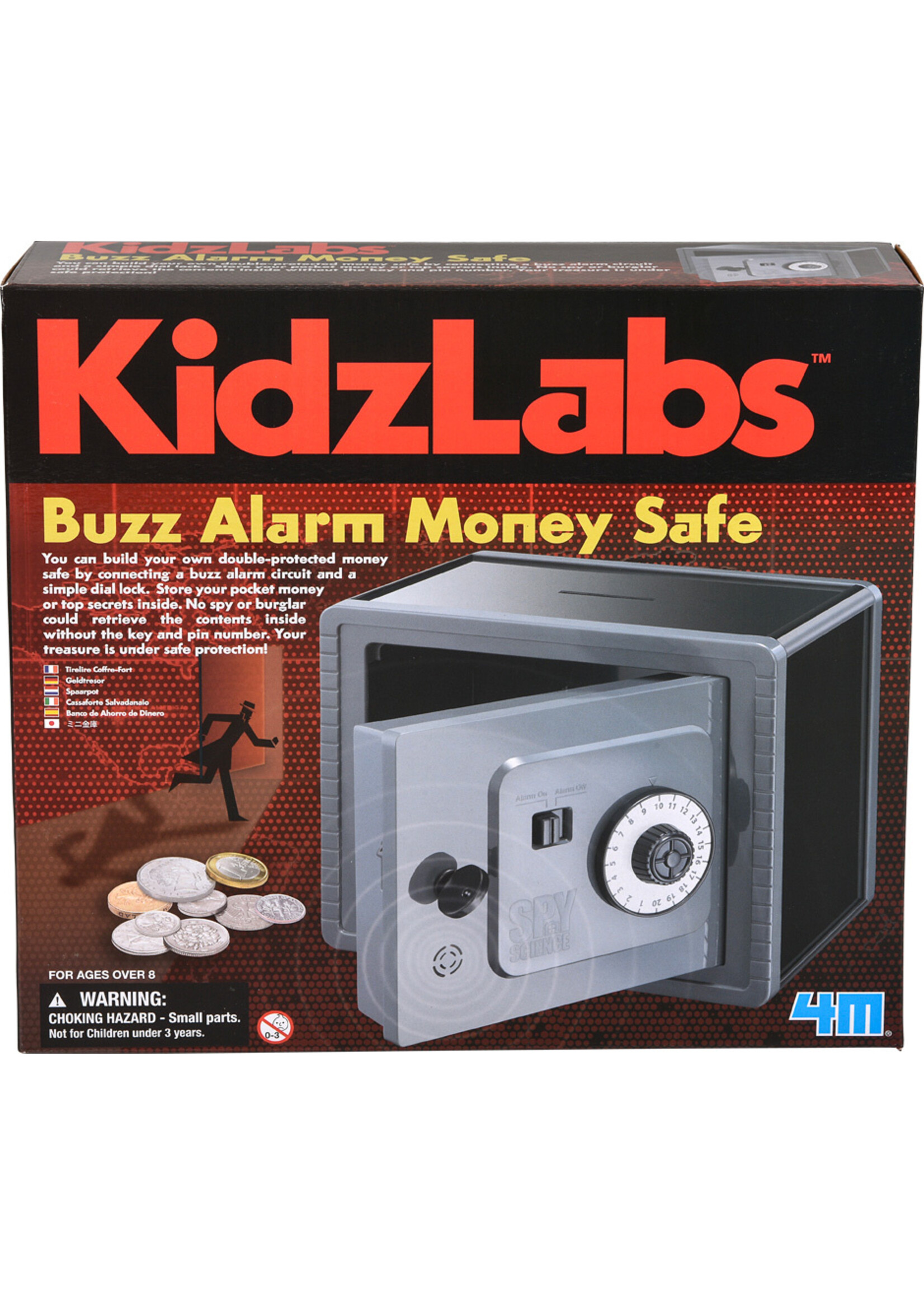 4M Kidzlabs Buzz Alarm Money Safe