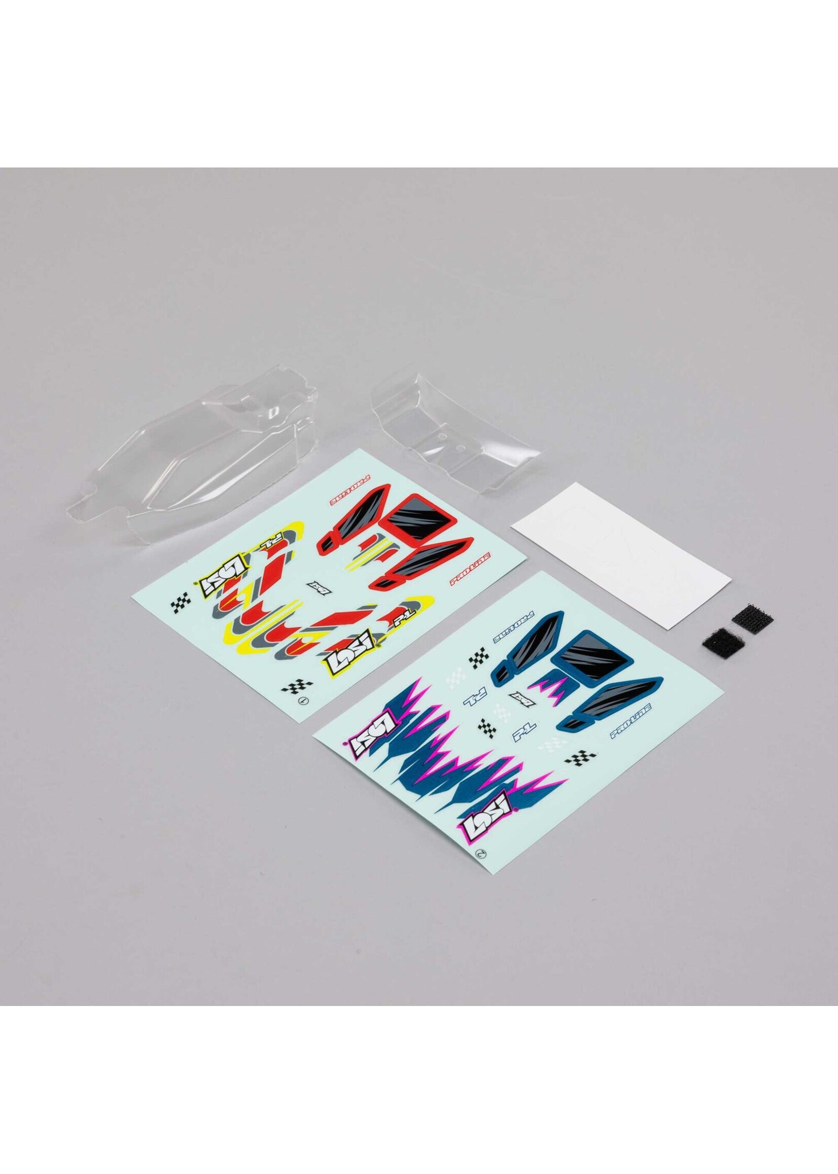 Losi LOS-1771 - Micro-B Body & Wing - Clear