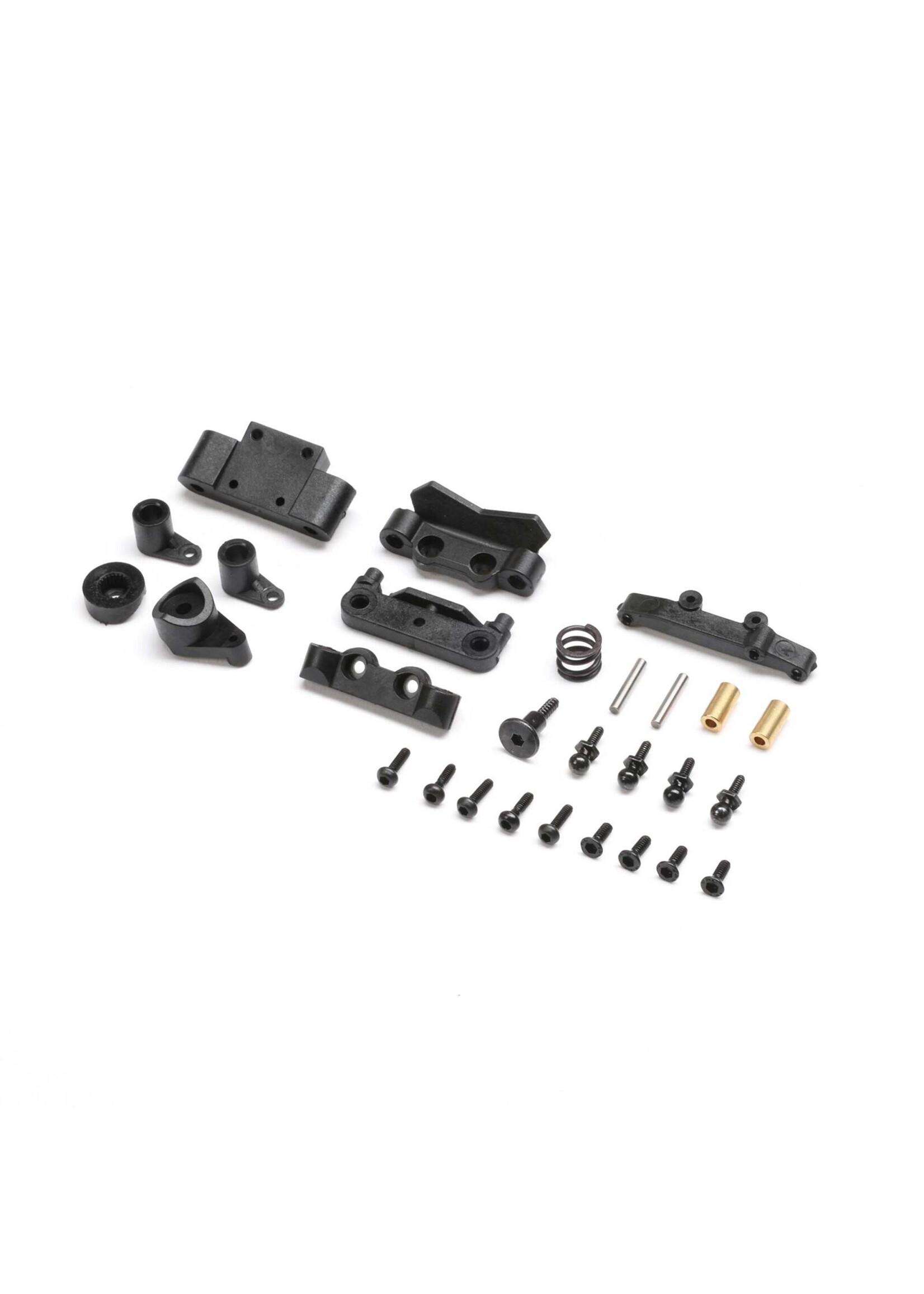 Losi LOS-1761 - Micro-B Bulkhead, Pin Mounts, Steering Rack & Servo Saver