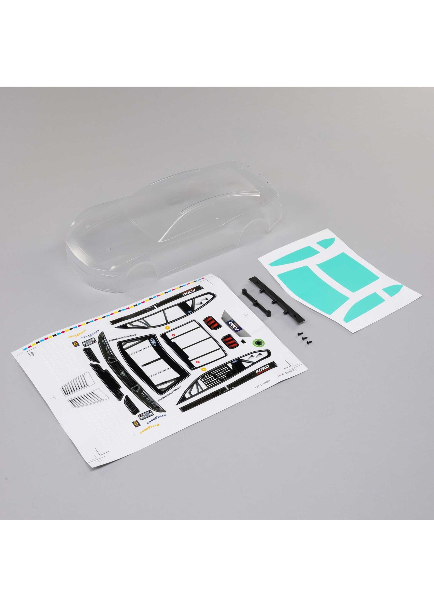 Losi LOS-1917 - Nascar Grom Body, Ford - Clear