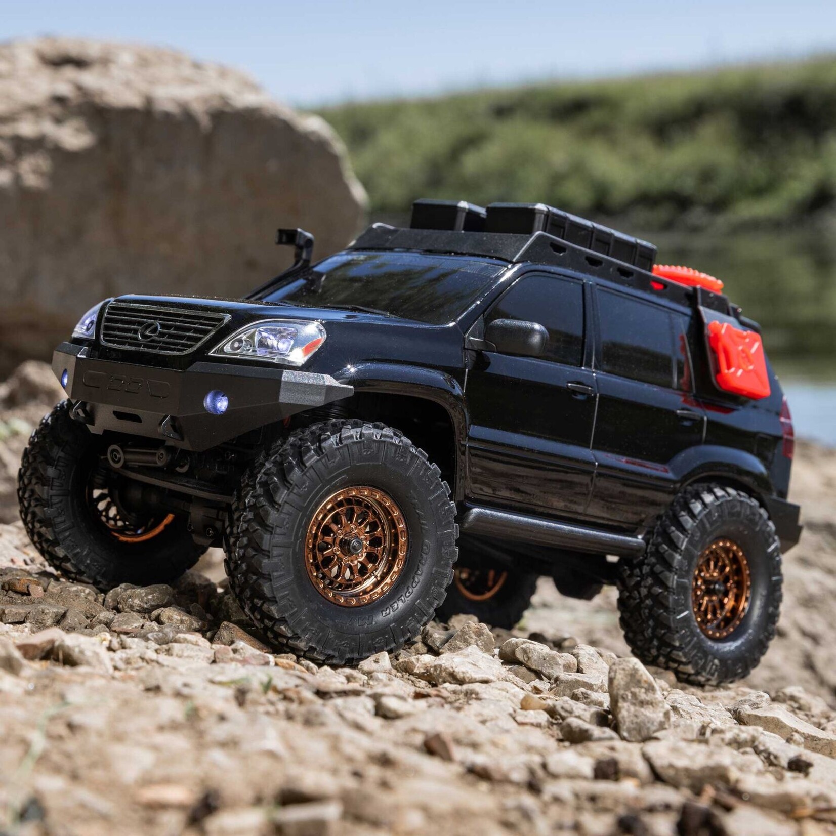 Axial AXI-1532T3 - SCX24 Lexus GX470 4WD, RTR - Black