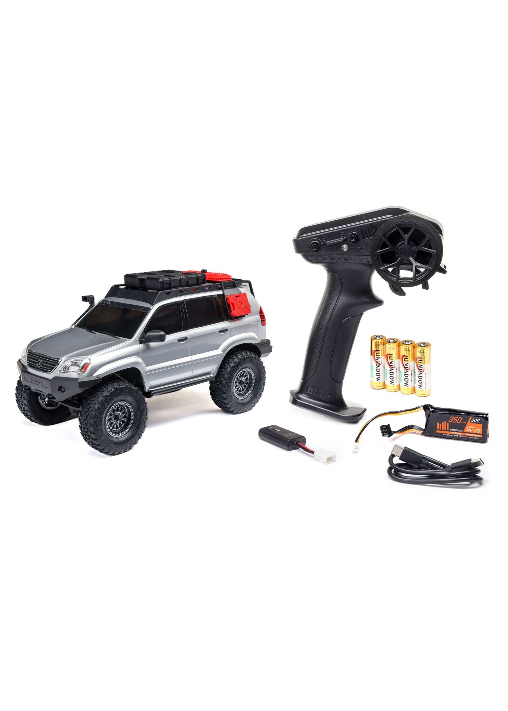 Axial AXI-1532T2 - SCX24 Lexus GX470 4WD, RTR - Silver