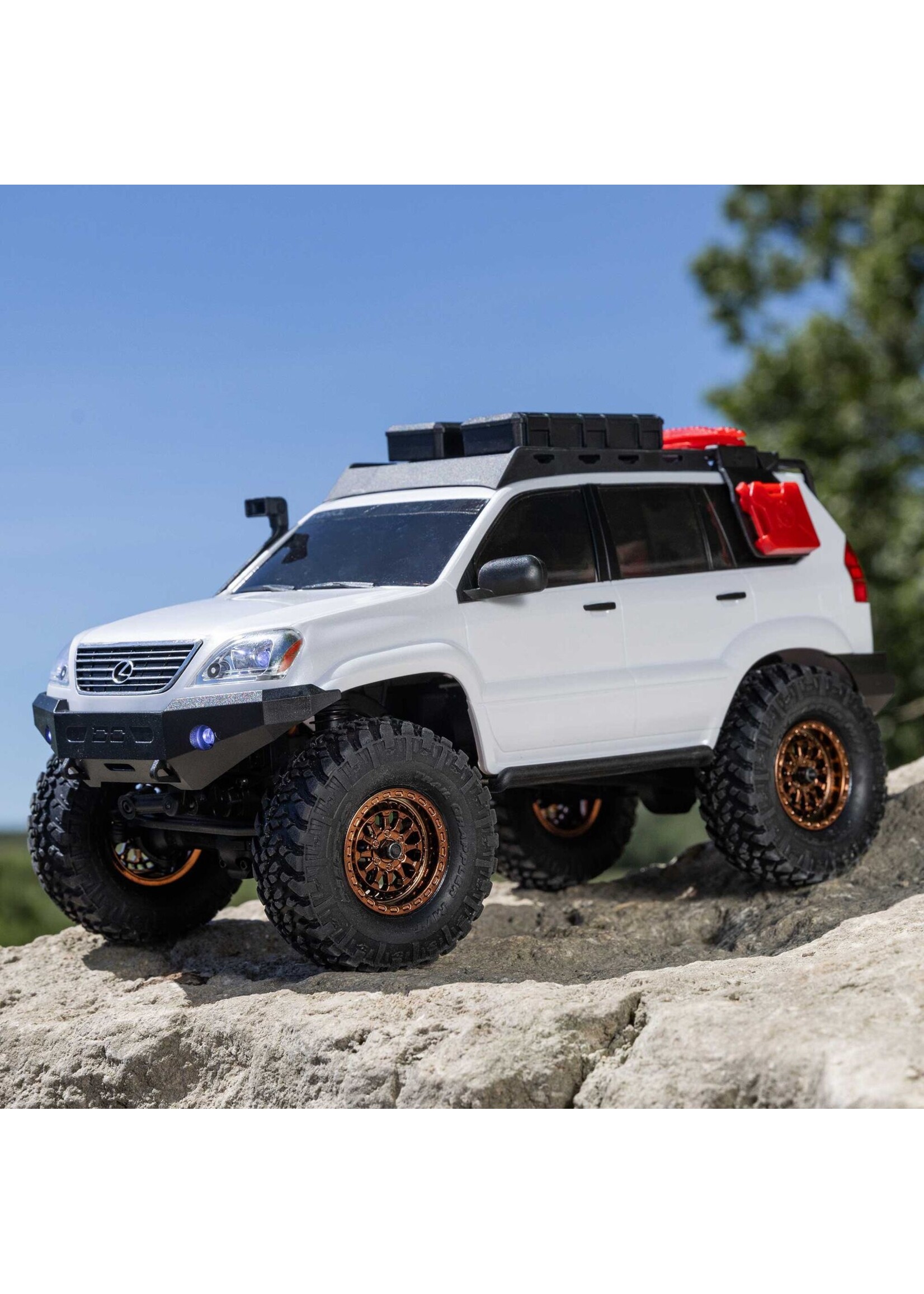 Axial AXI-1532T1 - SCX24 Lexus GX470 4WD, RTR - White