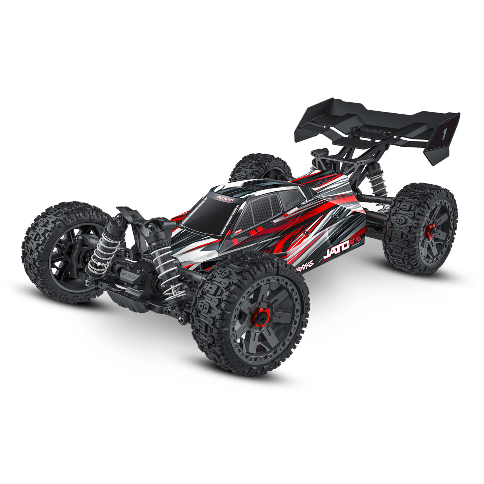 Traxxas 901544RED - Jato 4X4 Electric BL-2S Buggy - Red