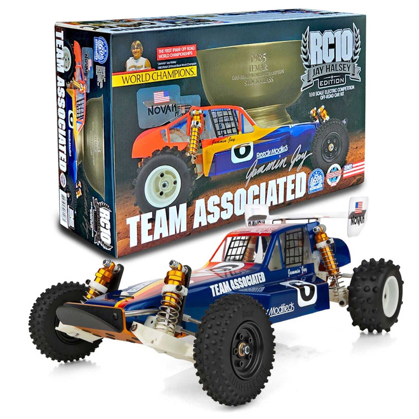 Associated ASC6008 - RC10 Jay Halsey Worlds Off-Road Buggy Kit