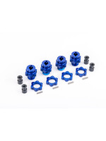 Traxxas 9086 - 17mm Wheel Hubs & Nuts - Blue