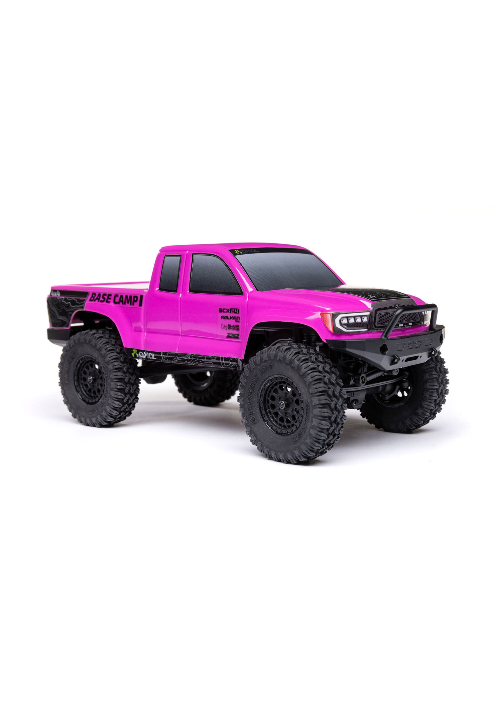 Axial AXI -1219T3 - SCX24 Base Camp 4x4 Rock Crawler, RTR - Pink
