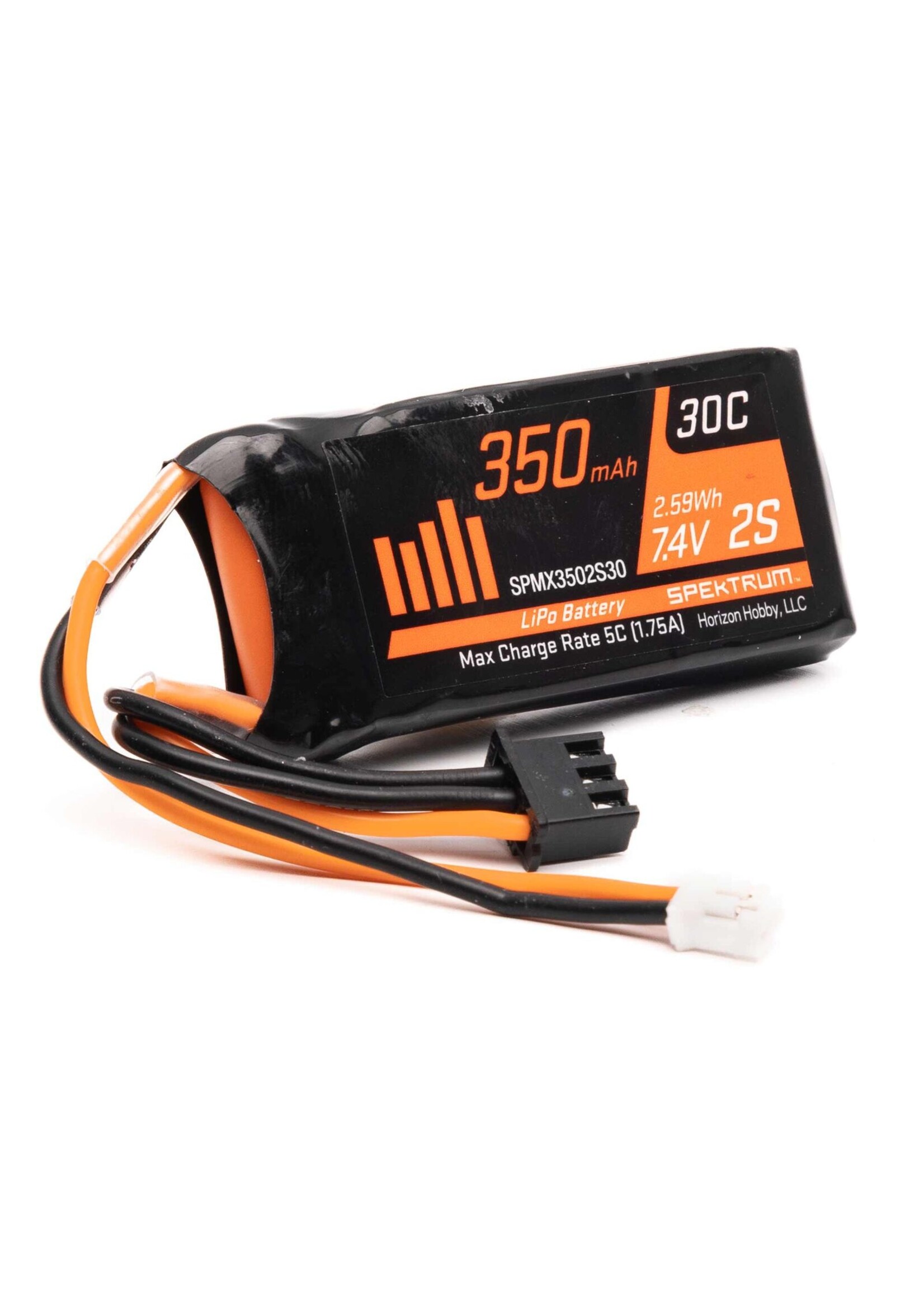 Spektrum SPMX3502S30 - 350mAh 2S 7.4v LiPo & PH2.0 Connector