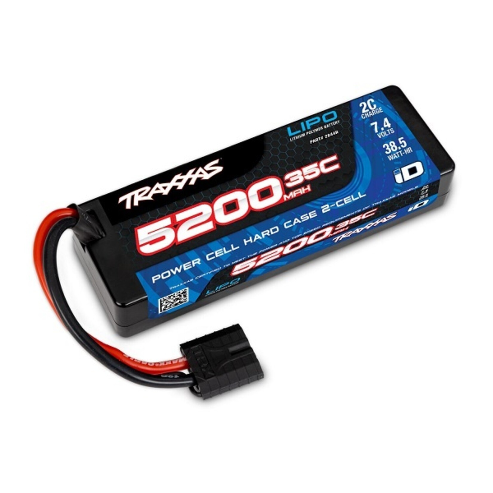 Traxxas 2844R - 5200mAh 7.4v 2-Cell 35C Hard Case LiPo