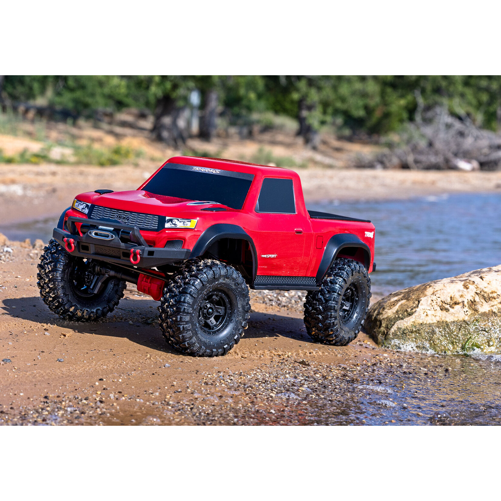 Traxxas 822244RED - TRX-4 Sport Clipless Crawler - Red