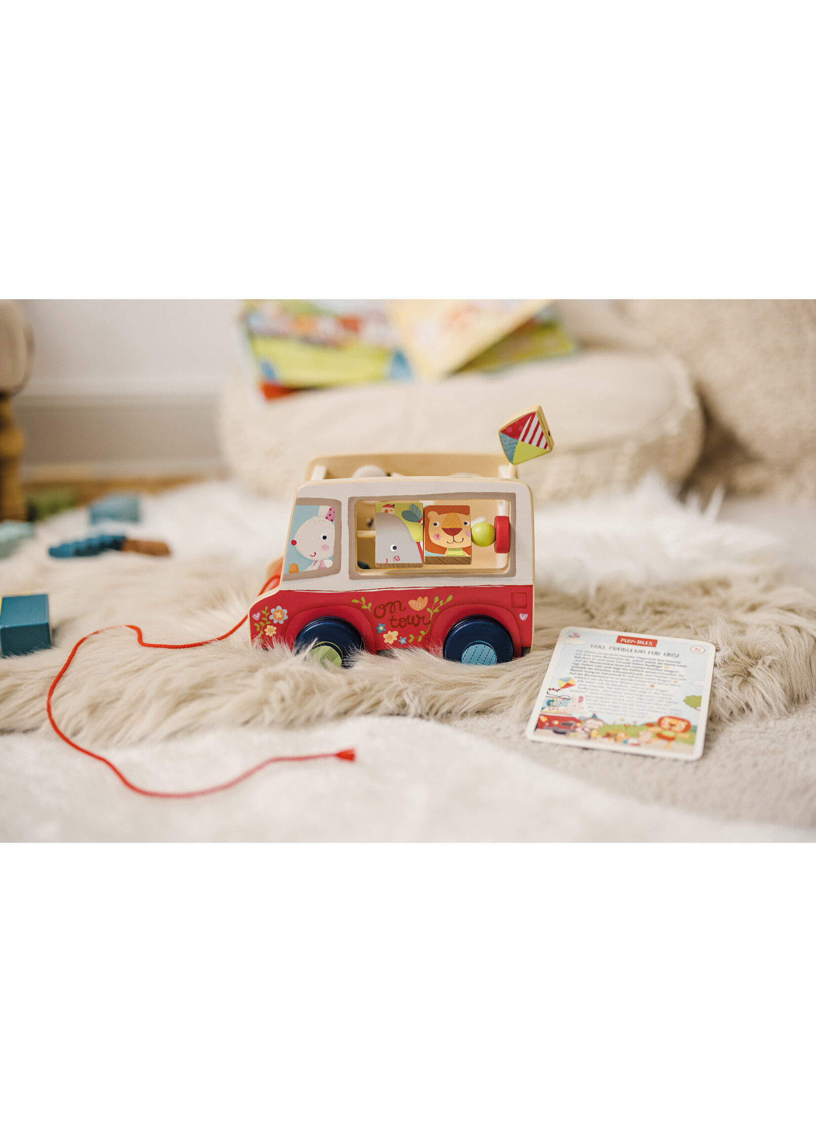 Bababoo Friends On Tour Pull Along Toy